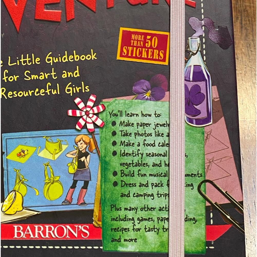 The girls book of adventure.  The little guidebook forsmart & resourceful girls. - Picture 3 of 10